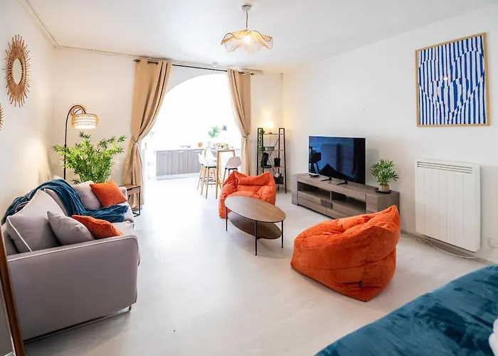 Appartement L'oceane - Parking Gratuit - Netflix - Centre - 44 M2 Guebwiller